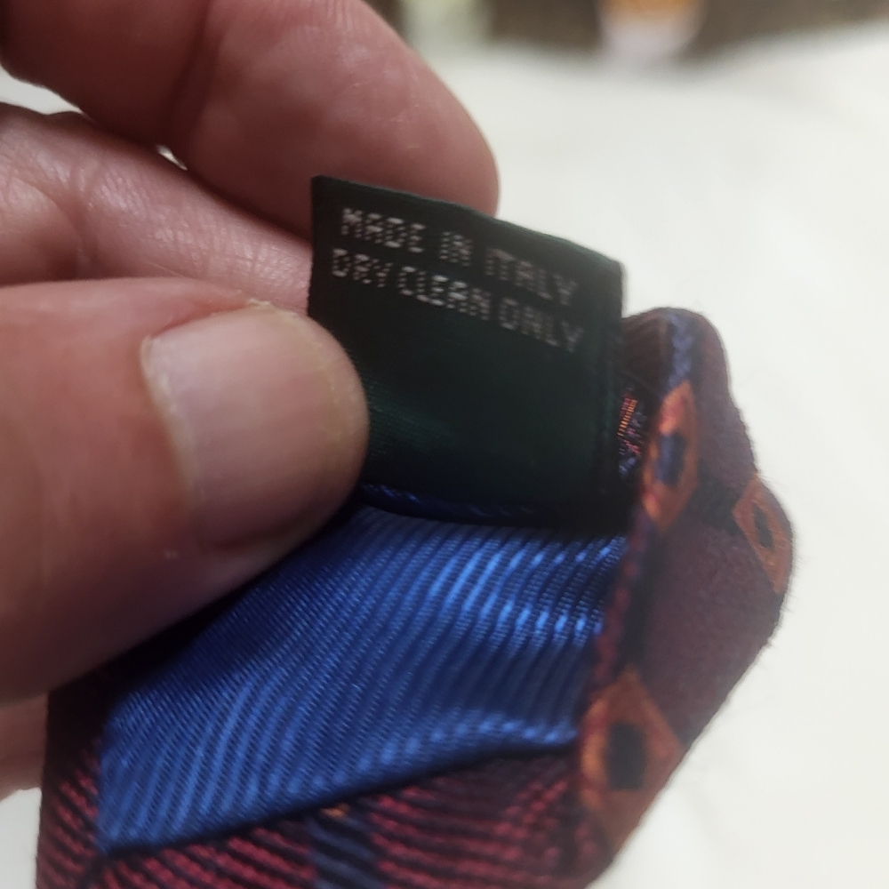 Bolgheri Silk Jacquard Tie, Made In Italy - Picture 5 of 5